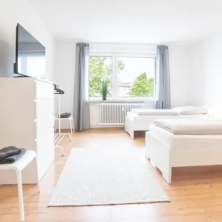 Monteurwohnung In - Einzelbetten, Voll Ausgestattete Kueche, Balkon, Modernes Bad - Wz06 I 07 * ヴェッツラー