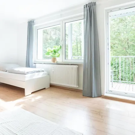 アパート Monteurwohnung In - Einzelbetten, Voll Ausgestattete Kueche, Balkon, Modernes Bad - Wz06 I 07
